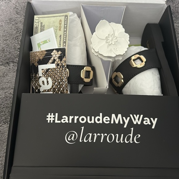 Larroude Milan jelly‎ Sandal flat 8/9 - Picture 4 of 8